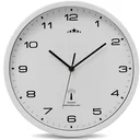 Wall clock radio Ø 31cm - white