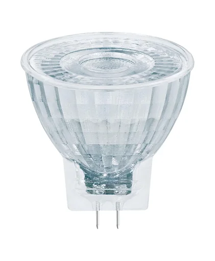 "LED STAR reflector lamp MR11 with 4 watts, GU4, cool white, 12V, 36° image"