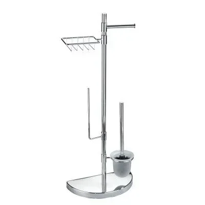 "Space-saving WC center – with 4 pivoting holders image"
