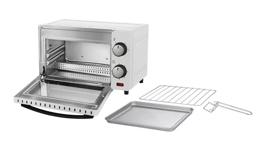 "Mini oven, white, 9 liters, 650 watts image"