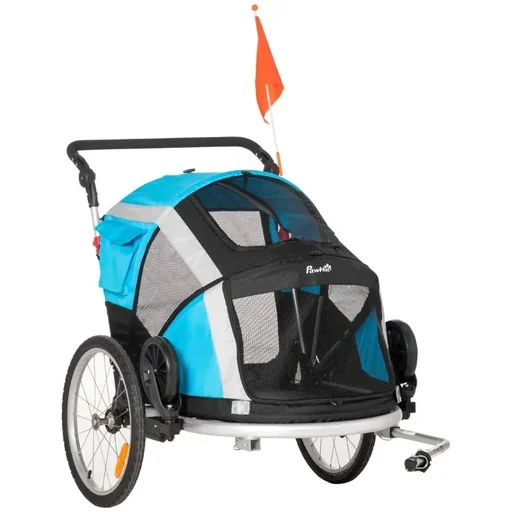 "2-in-1 dog trailer dog buggy small image"