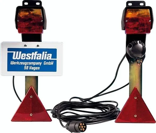 "3-chamber lighting set, removable - trailer accessories image"