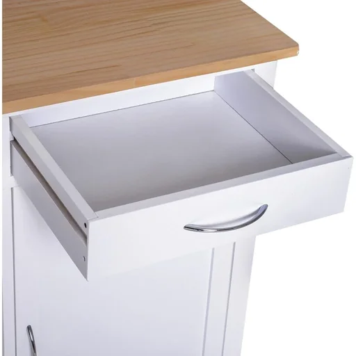 "Kitchen trolley with many storage options image"