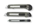 Snap-off knife set, 3-piece
