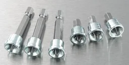 Schroefbit set 6-delig met dieptestop voor gipskartonplaten