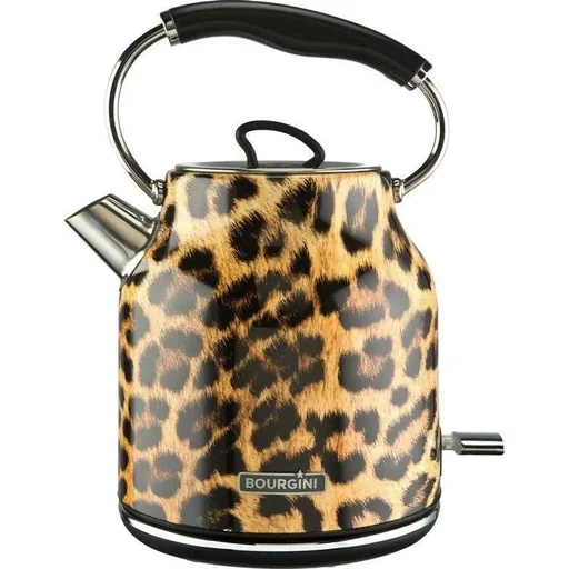 "Panther Kettle - Panther Print - 1.7L - Leopard - Retro image"