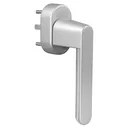 Safety alarm handle, 32 mm, silver