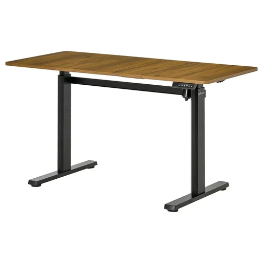 "electric desk computer desk height adjustable standing desk office desk desk stand storage function image"