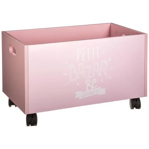 "NL suitcase on wheels - 40 x 30 x 28 cm - Pink image"
