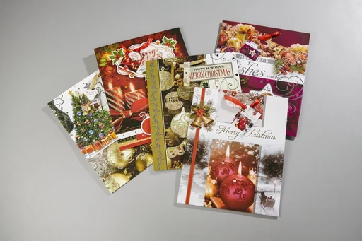 "Gift bags "Christmas", 5 pieces image"