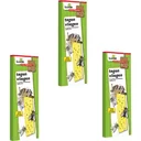 Luxan Fly Strips / Fly Trap / Adhesive Strips with Hook - ECO non-toxic - 3 PIECES