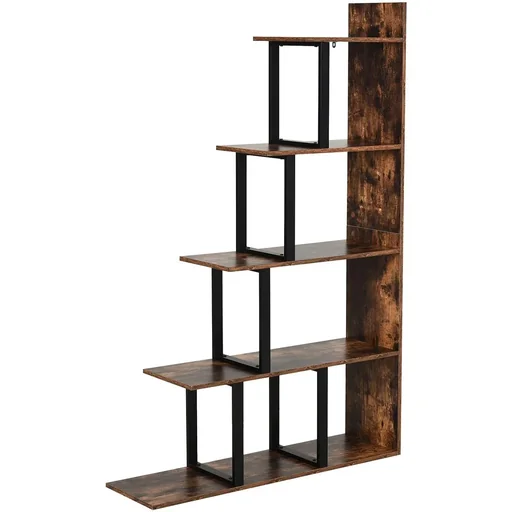 "Bookcase, wood, brown image"