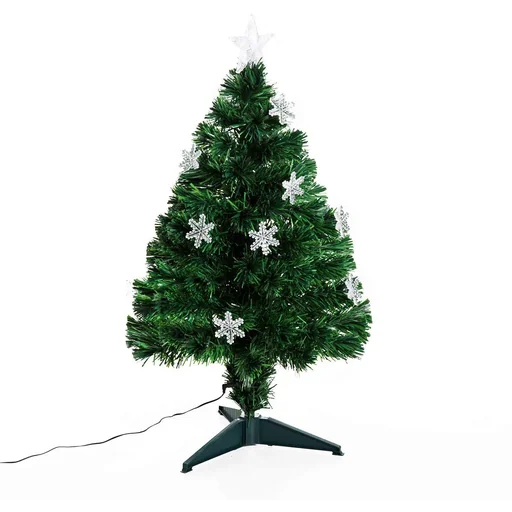 "Christmas tree with 12 LED lights image"