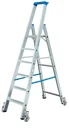 Stepladder aluminum 7 steps ladder mobile