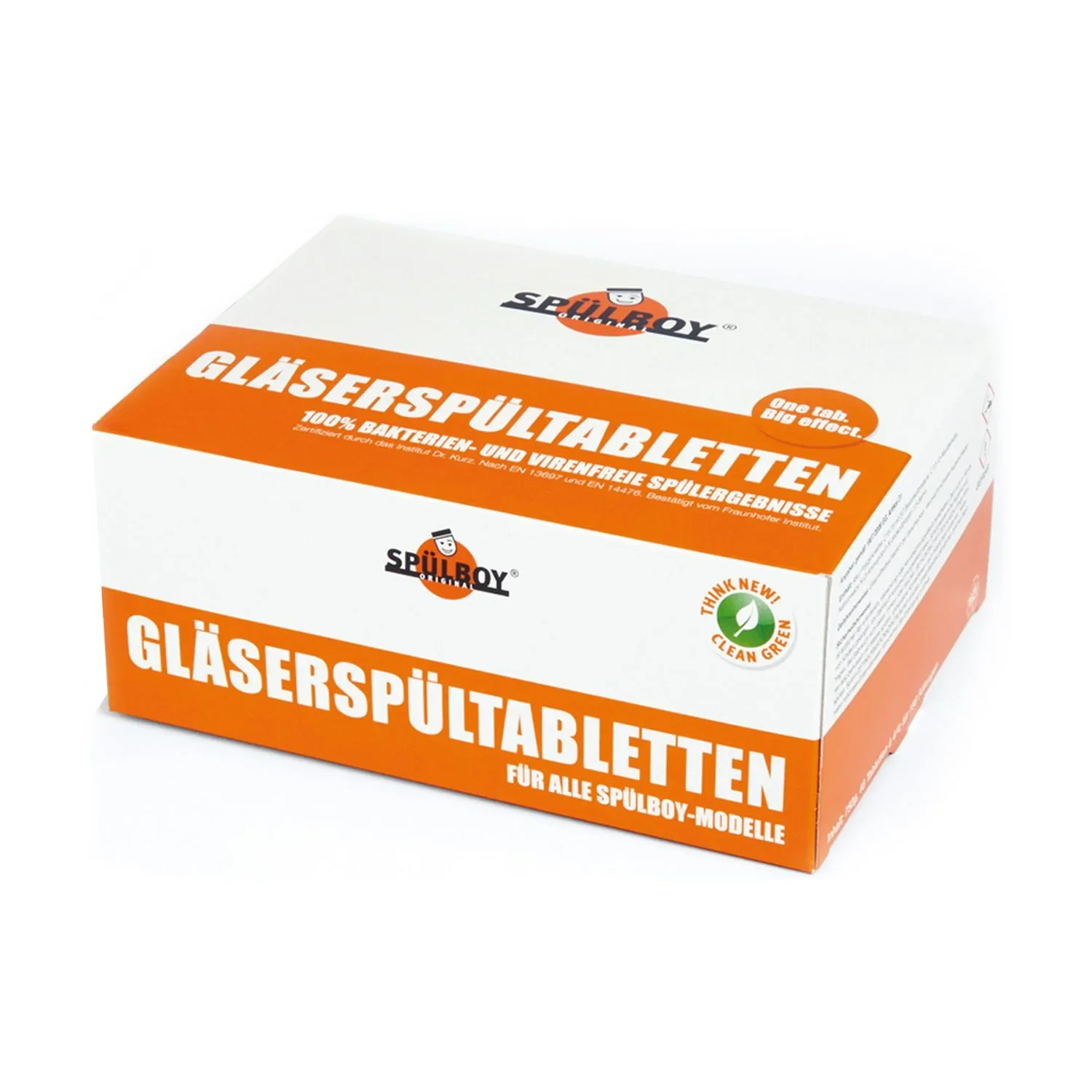 "Vaatwastabletten, Glazen spoeltabletten van SPÜLBOY - voor glazenspoelmachines en spoelbakken image"