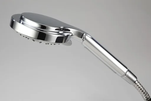 "Rain shower head with 5 different jet types image"