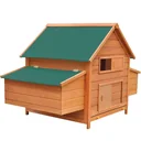 Chicken coop 157x97x110 cm wood