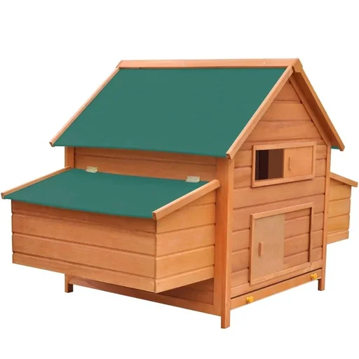 "Chicken coop 157x97x110 cm wood image"