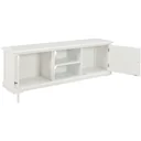 TV cabinet 120x30x40 cm white wood