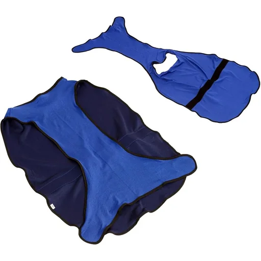 "Dog Cooling Vest Cooling Jacket Cooling Vest Fast Cooling Polyester Blue Ø50 x 50 cm image"
