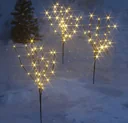LED trees with warm white LEDs - 3 pieces