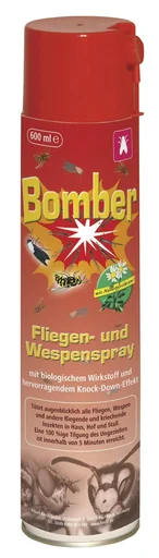 "Aerosol spray against flies and wasps, Bomber, 600 ml image"