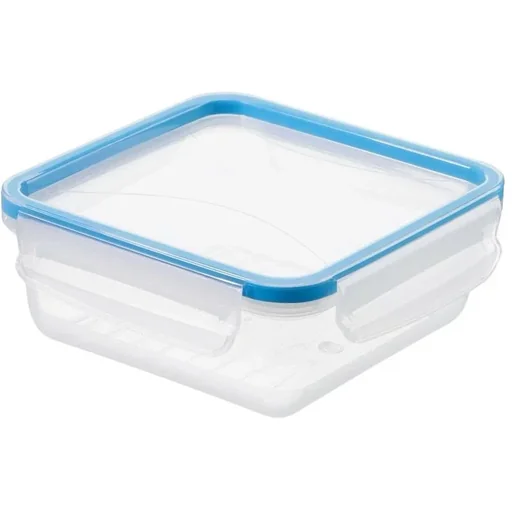 "Mehrzer - Fresh Bowl 0.8 Liter - Square - Click-and-Lock - Blue image"