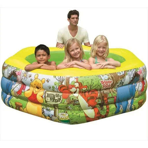 "Winnie the Pooh inflatable pool deluxe image"