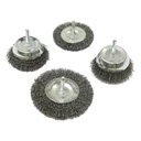 Round brush set, 4 pieces