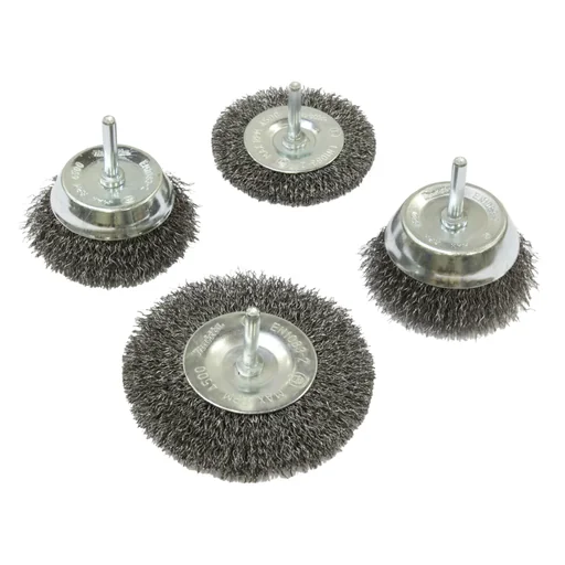 "Round brush set, 4 pieces image"