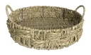 Tray basket made of seagrass