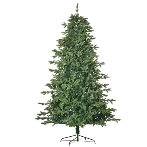 "artificial Christmas tree 2.1 m Christmas tree PVC PE metal green Ø105 x 210 cm image"