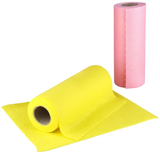 "Lifetime cleaning cloth, viscose, 20 pieces on a roll, assorted colors image"