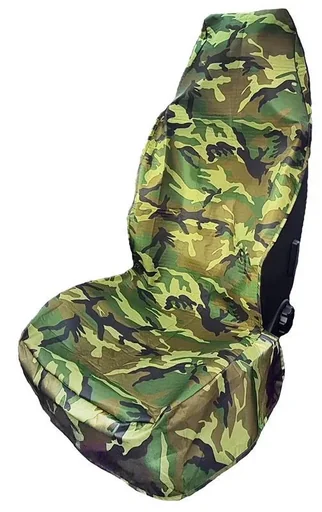 "Camouflage seat protectors for cars, vans and recreational vehicles image"