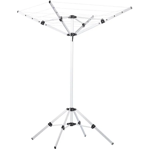 "Foldable rotary clothes dryer image"