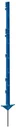 Classic all-plastic post with double tread - 105 cm, 5 pieces