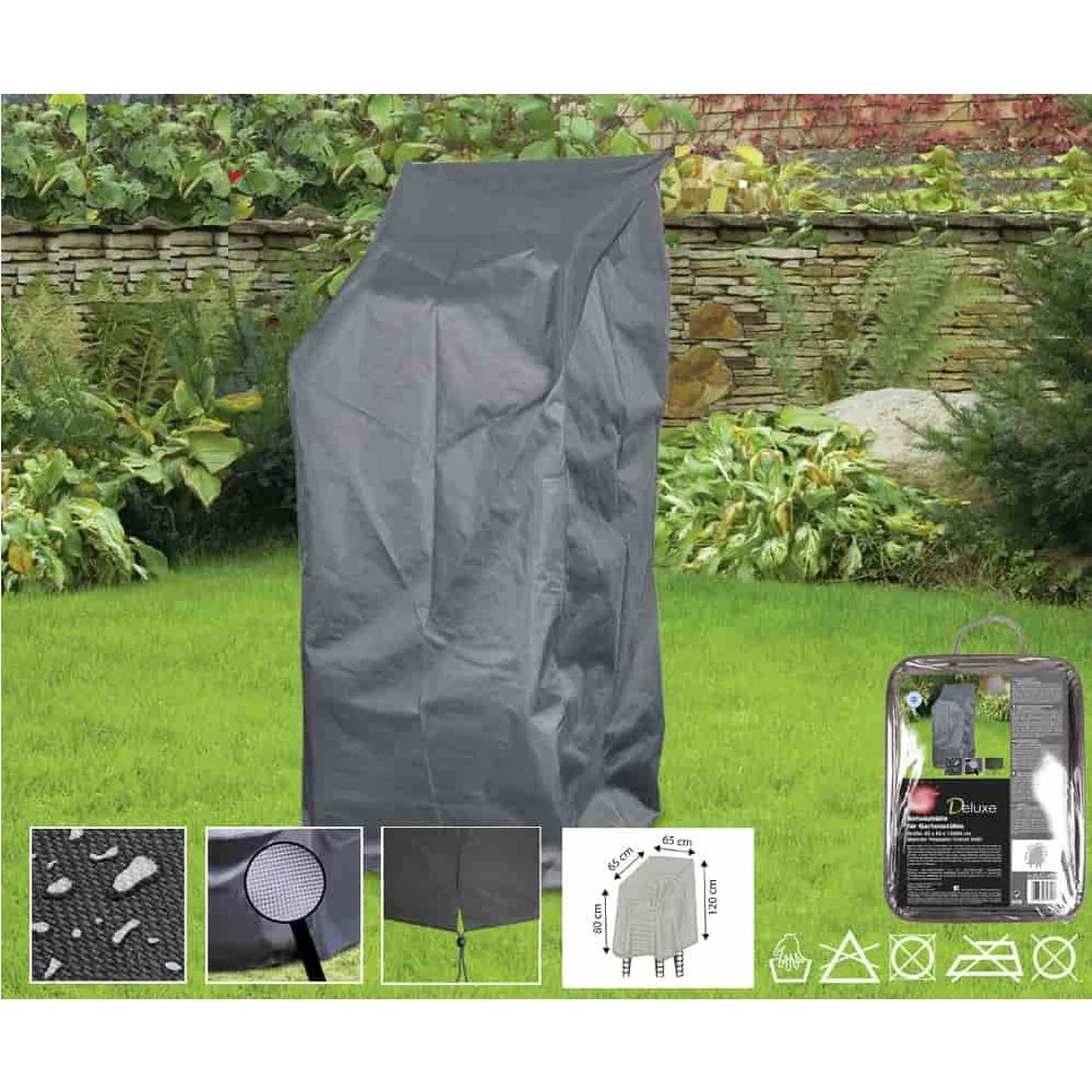 "Tuinstoel beschermhoes Deluxe 65x65x120/80cm - Waterdicht & UV-bestendig image"