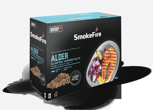"SmokeFire Alder Wood Pellets - 8 kg image"