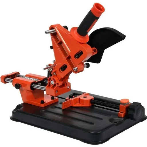 "Angle grinder stand with power supply and angle cutting function - 125mm image"
