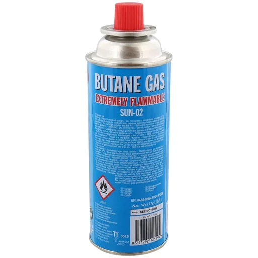 "Gas bottle | Gas canister 227 grams for weed burners and gas burners image"