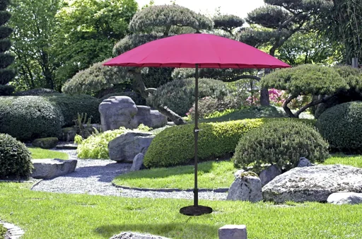"Parasol with 24 ribs, color pink image"