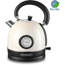 Electric Retro Kettle 1.8 L / 2200 W - Cream
