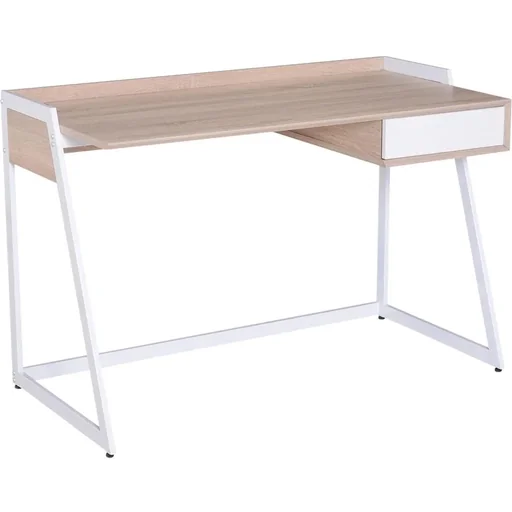 "Computer table PC table desk work table office table 1 x drawer 120 x 60 x 80 cm image"