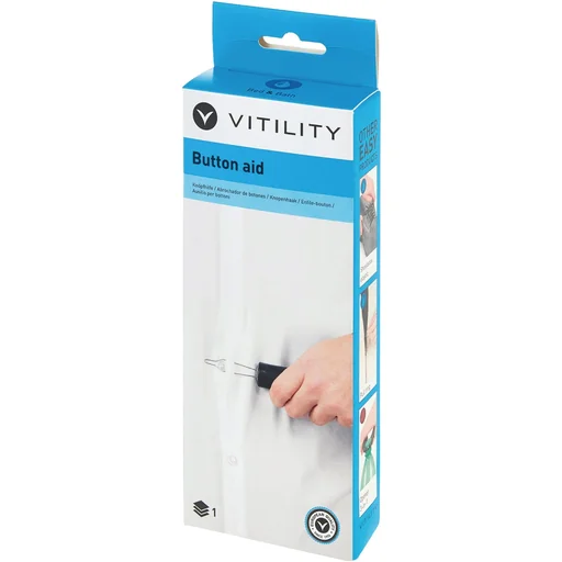 "Dressing aid - button image"