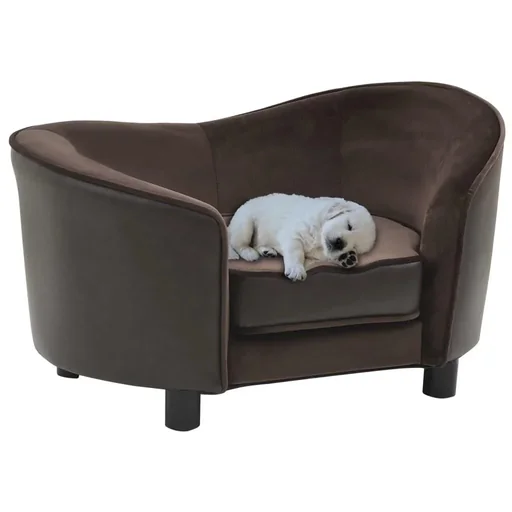 "Dog bench 69x49x40 cm plush and k image"