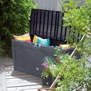 Storage box anthracite 119x48x60cm