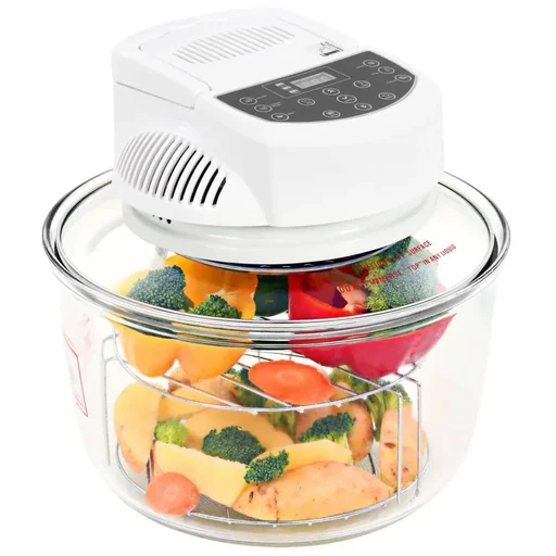"Convection oven with extension ring and timer 1400 W 17 L image"