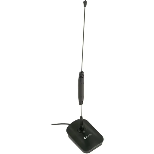 "Indoor DVB-T/T2 - DAB+ FM antenna 7 dB FM / VHF / UHF image"