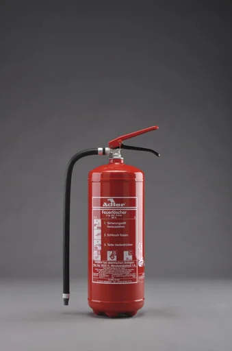 "Fire extinguisher PDE 6.6 kg, powder extinguisher, 34A, 183B,C, frost-proof image"