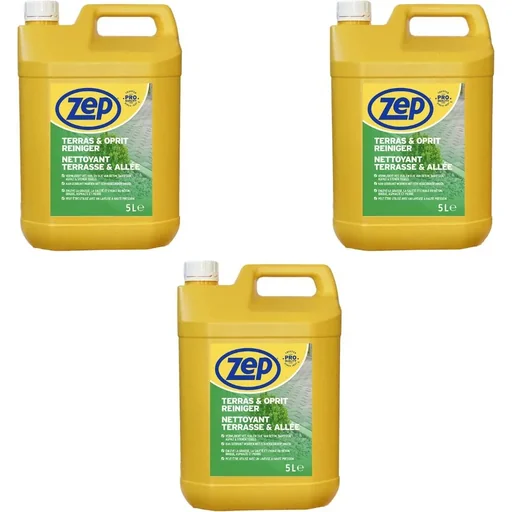 "Patio & Driveway Cleaner - 5 L x 3 pieces - Promotional Pack - 3 pieces image"